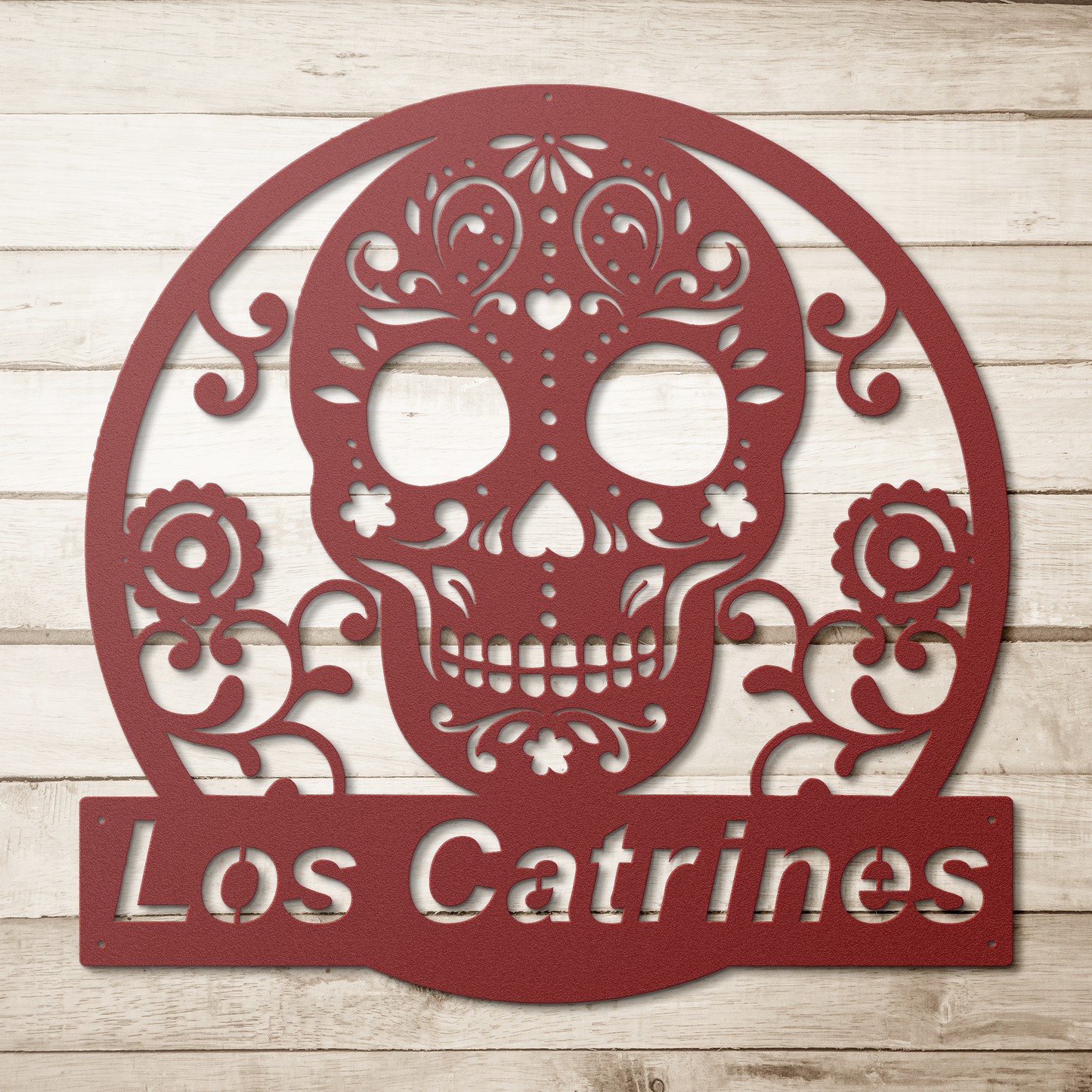 Personalized_Day_of_the_Dead_Skull_Red_Simple_Wood_BKGD_Mockup.png