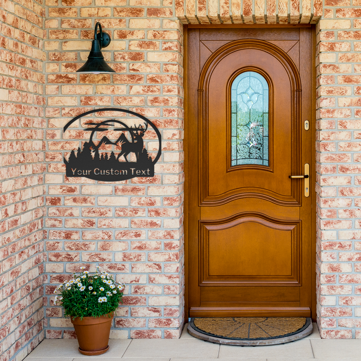 Personalized_Mystic_Deer__Mountains_Black_Brick_Entrance_Mockup.png