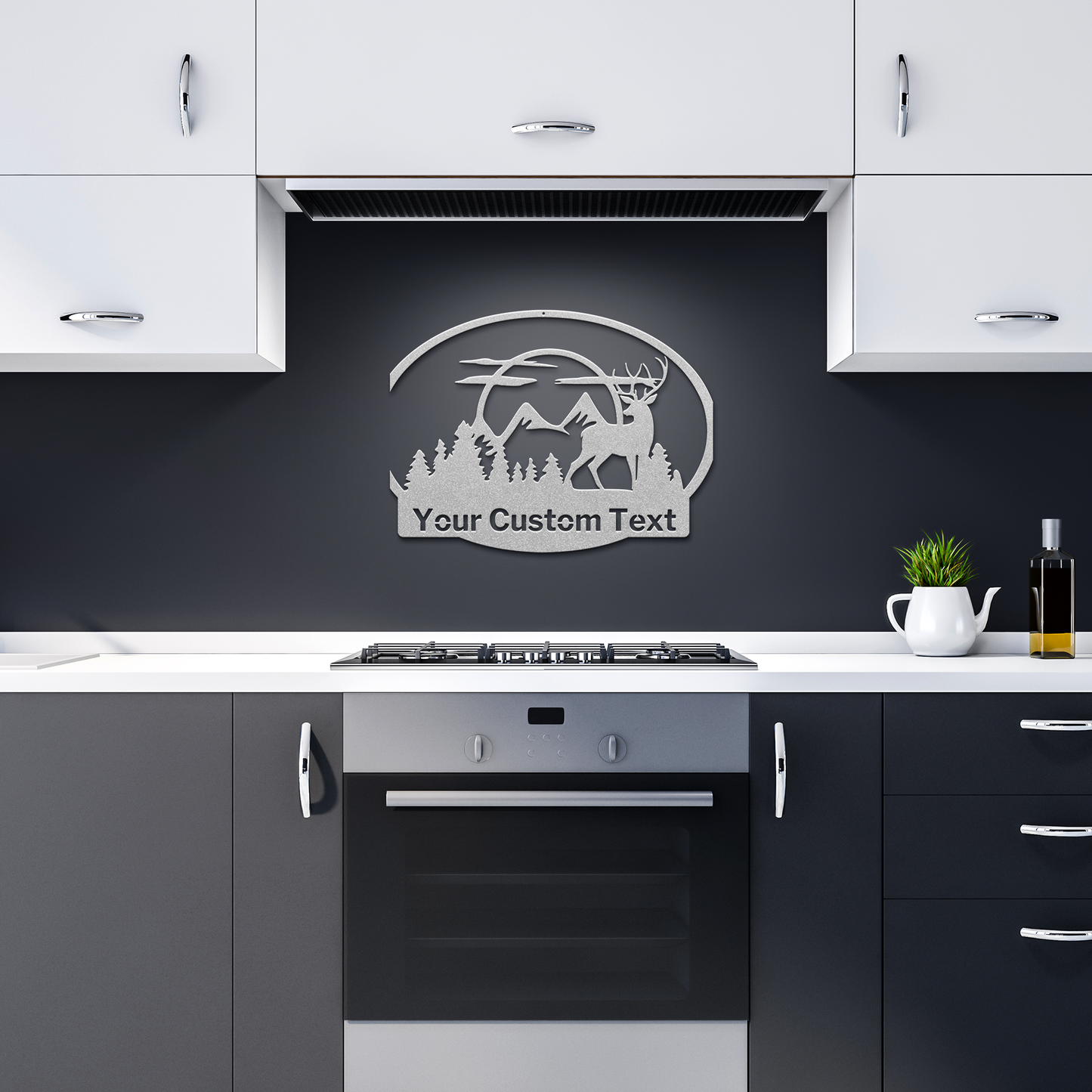 Personalized_Mystic_Deer__Mountains_Silver_Dark_Kitchen_Mockup.png