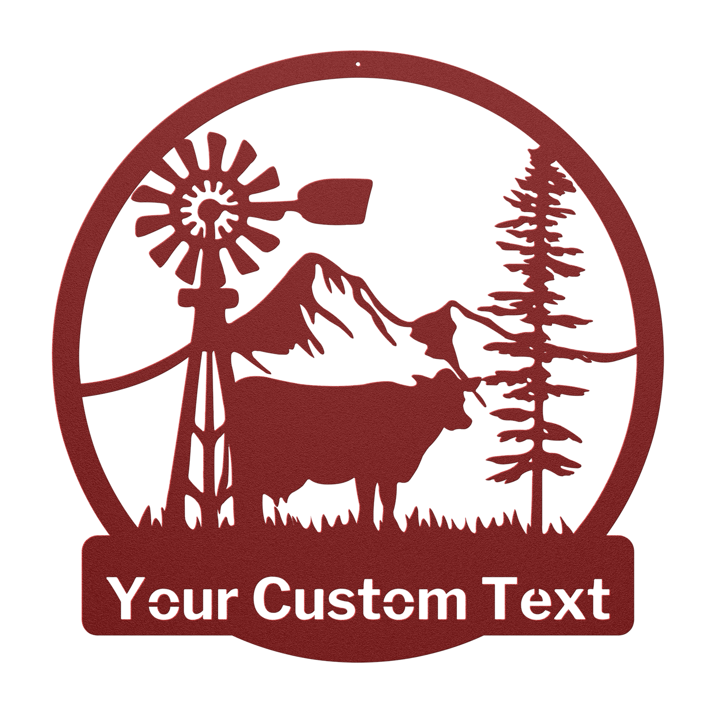 Personalized_Rustic_Farm_Sign_Red_Transparent_Mockup.png