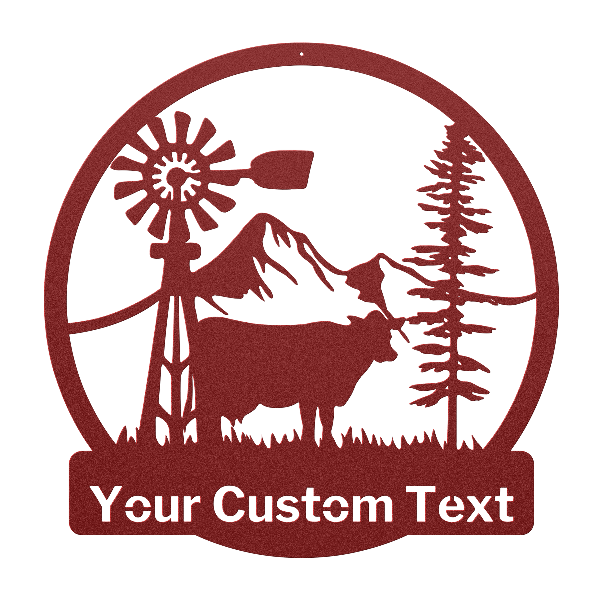 Personalized_Rustic_Farm_Sign_Red_Transparent_Mockup.png