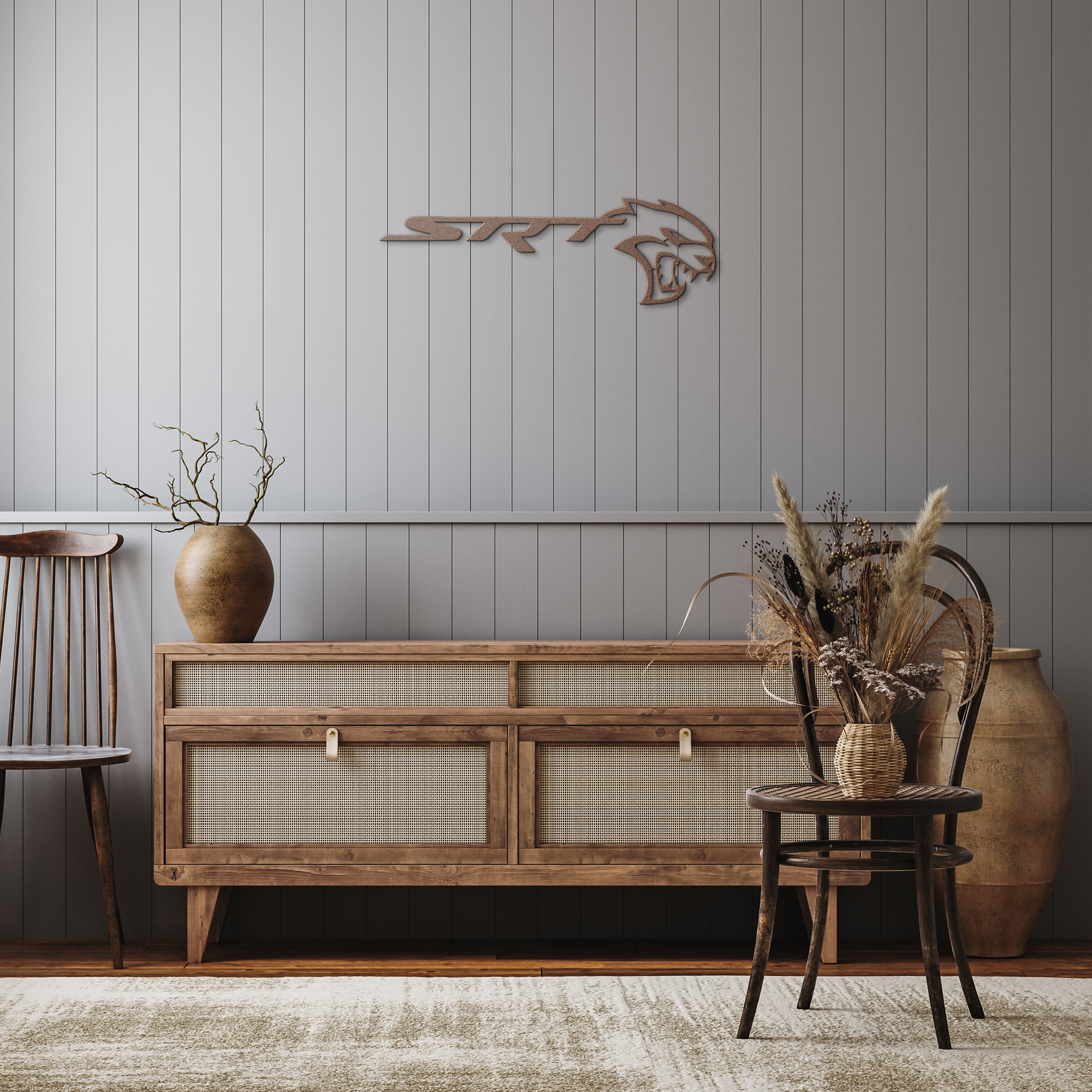 SRT_Hellcat_Sign_Copper_Rustic_Hallway_Mockup.png
